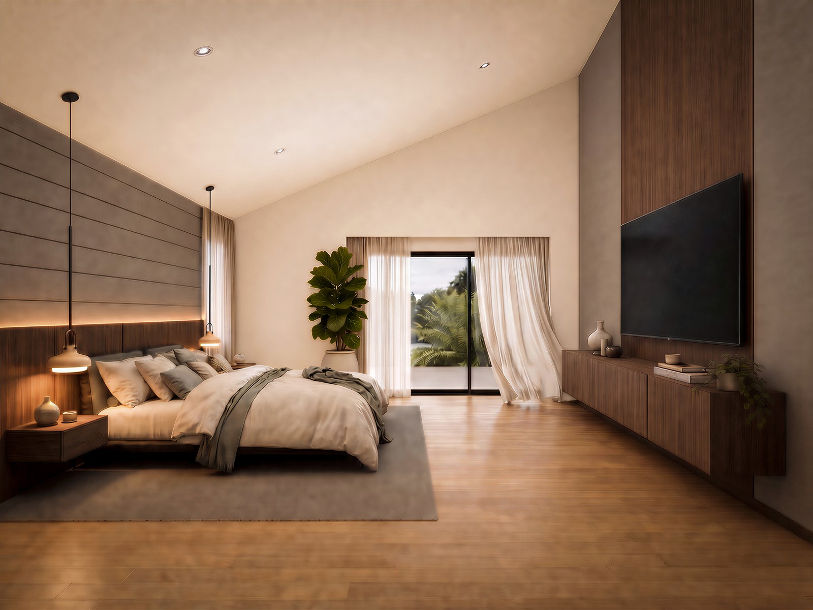 The Delray Residence gallery image — Primary bedroom