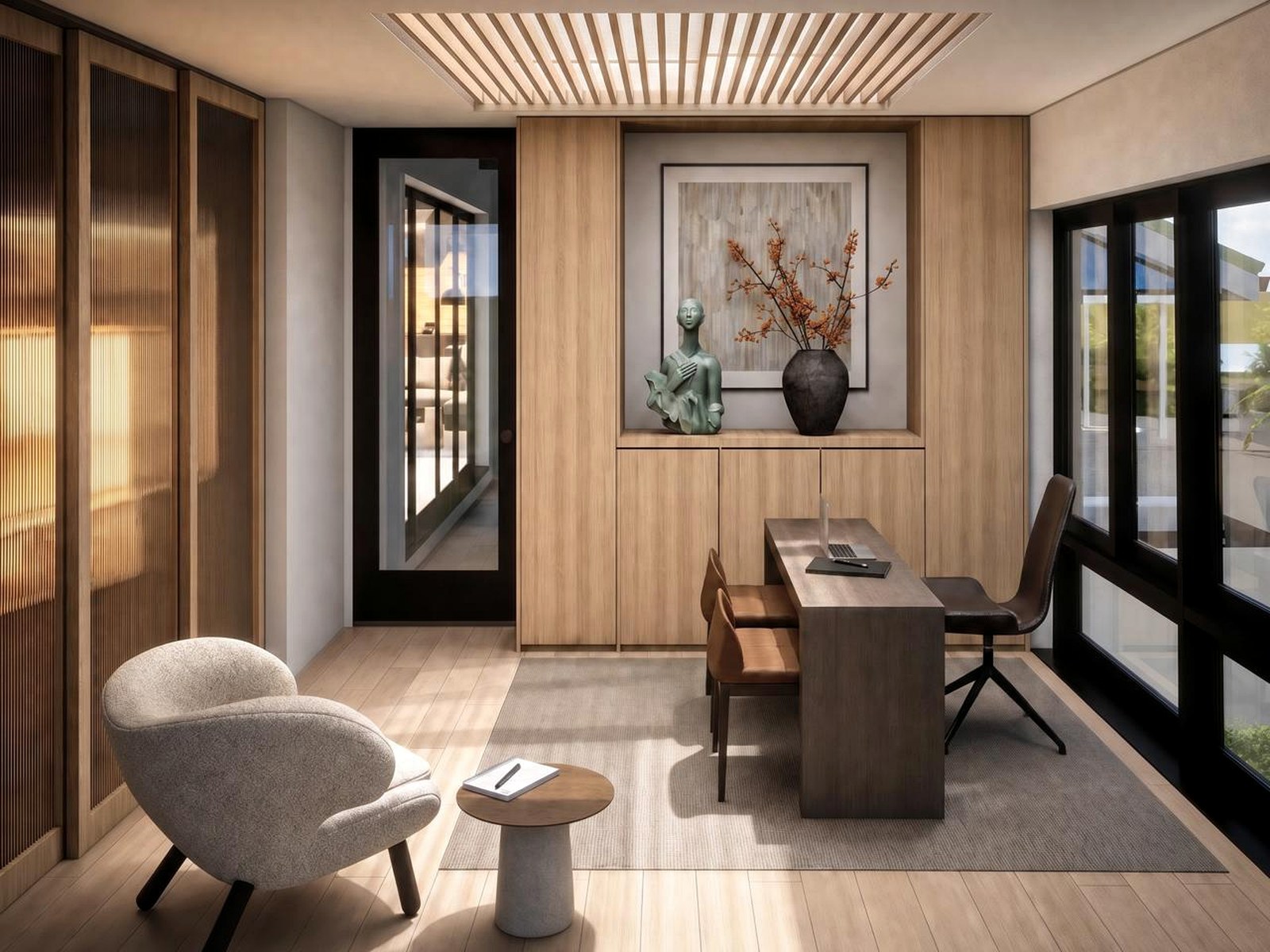 The Delray Residence gallery image — Studio office